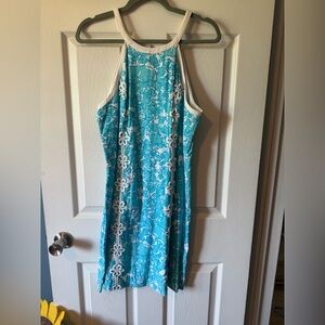Lilly Pulitzer Pearl Halter Shift Dress